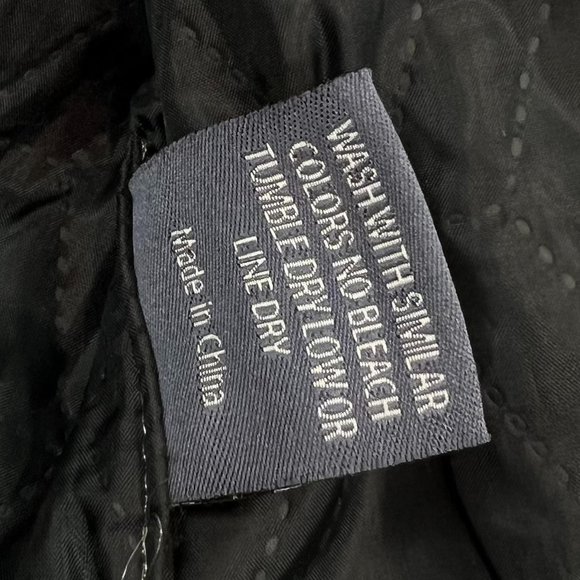 Bleu Grandeur Faux Leather Moto Jacket - Picture 6 of 11